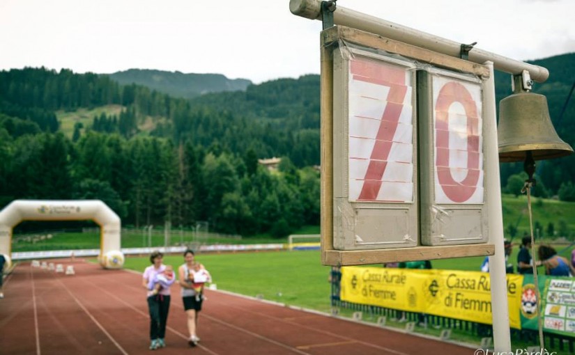 STAFFETTA PER LA FESTA DEL 70° U.S. DOLOMITICA ASD