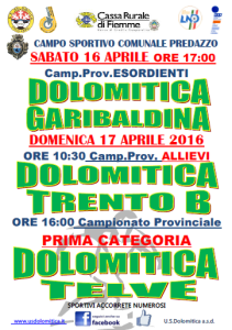 Partite 17 aprile