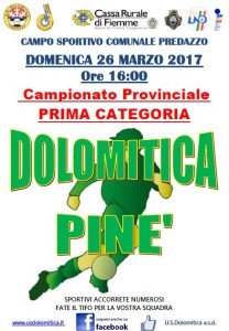 26.03.2017 Dolo-Pinè