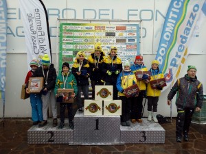 podio U14 TEAM salto speciale