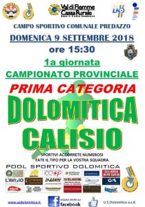 Partita 09.09.18 Dolo-Calisio