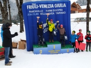 podio combinata giovanissimi U10