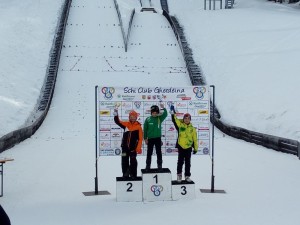 podio U10 salto - 3° Manuel Boninsegna