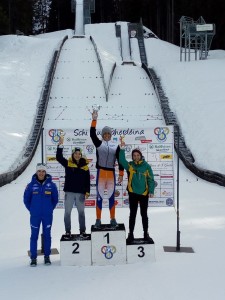 podio combinata U14 masch. 1° Libener