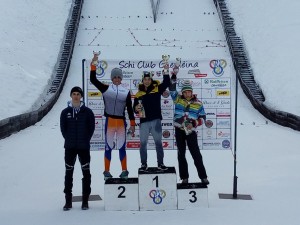 podio salto speciale allievi maschile - 2° libener