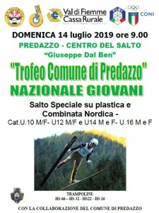 Trofeo Comune di Predazzo 14.7.19