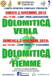 Dolo vs Fiemme