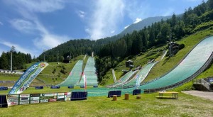 Panoramica del Centro del Salto Giuseppe Dal Ben in versione estiva