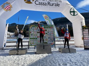 20-02 premiazione U12 combinata - Delugan - Desilvestro