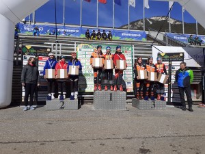 premiazione staffette ragazze U13