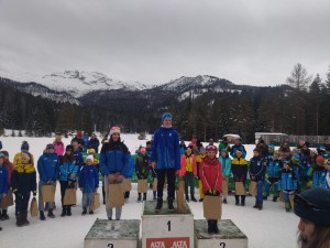 podio ragazze femminile