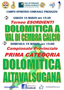 Calcio al comunale marzo