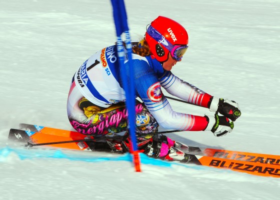 Francesca Fanti nello slalom gigante di Pfelders