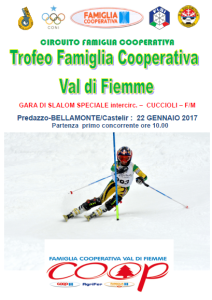Trofeo Famiglia Cooperativa Val di Fiemme (interc. cuccioli)