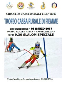 Trofeo Cassa Rurale di Fiemme 05.03.2017