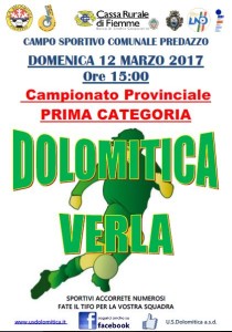 12.03.2017 Dolomitica vs Verla