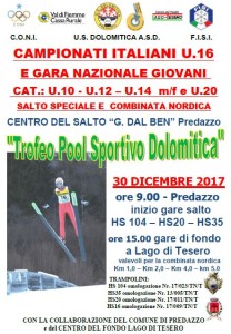 30.12.17 Salto Trofeo Pool Sportivo Dolomitica