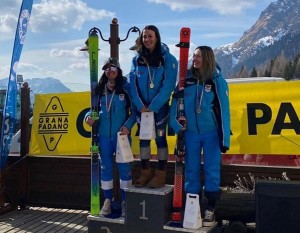 6.3 podio junior femm ski cross