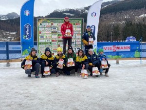 premiazione U16 salto femminile